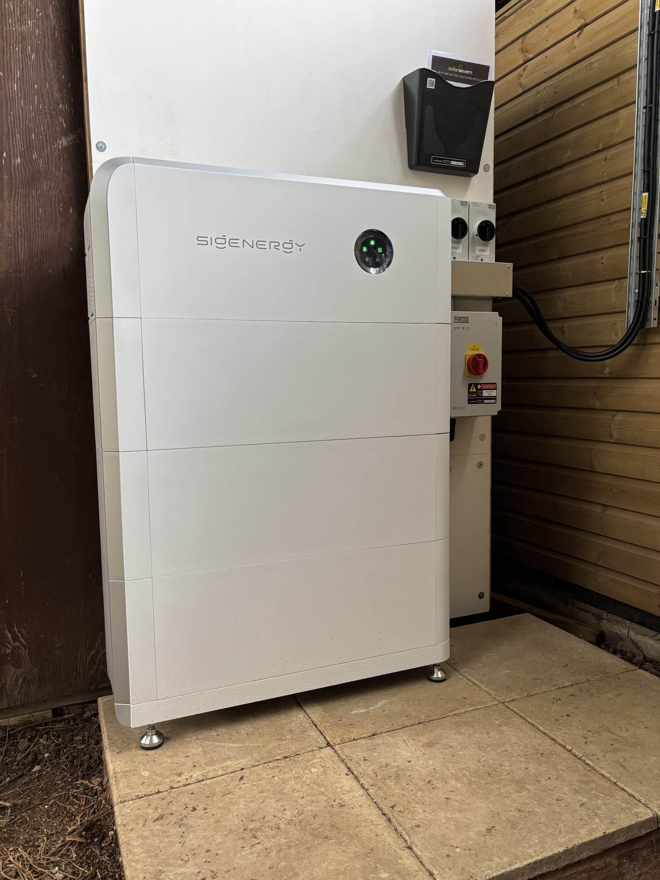 Solar Battery Installation